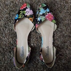 Floral flats